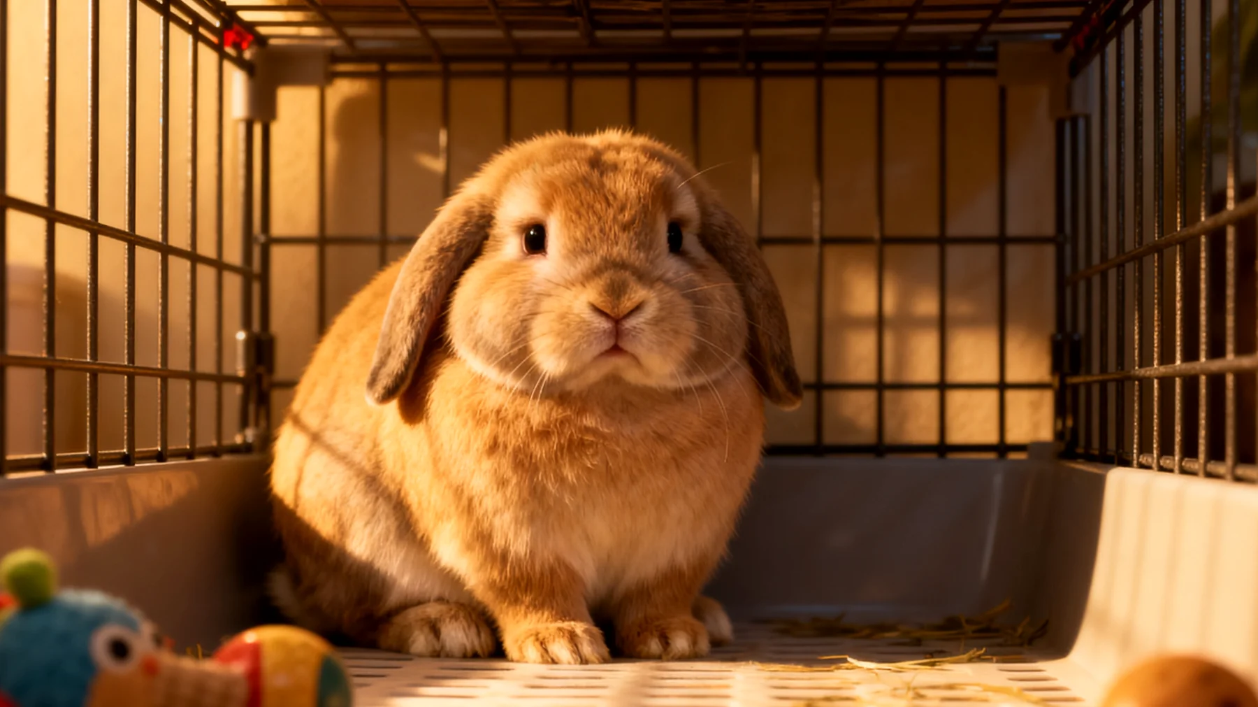 Viele erwachsene Kaninchen leiden unter Langeweile und Bewegungsmangel, was zu Übergewicht, Verdauungsproblemen und Verhaltensstörungen führen kann. Kaninchen benötigen täglich mehrere Stunden Auslauf und abwechslungsreiche Beschäftigung, um ihrer natürlichen Aktivität gerecht zu werden."